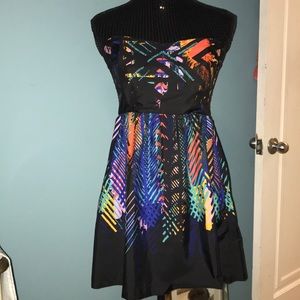 Roxy beautiful strapless beaded dress